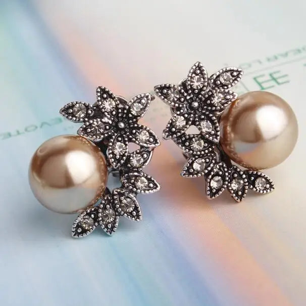 Vintage Pearl Earrings