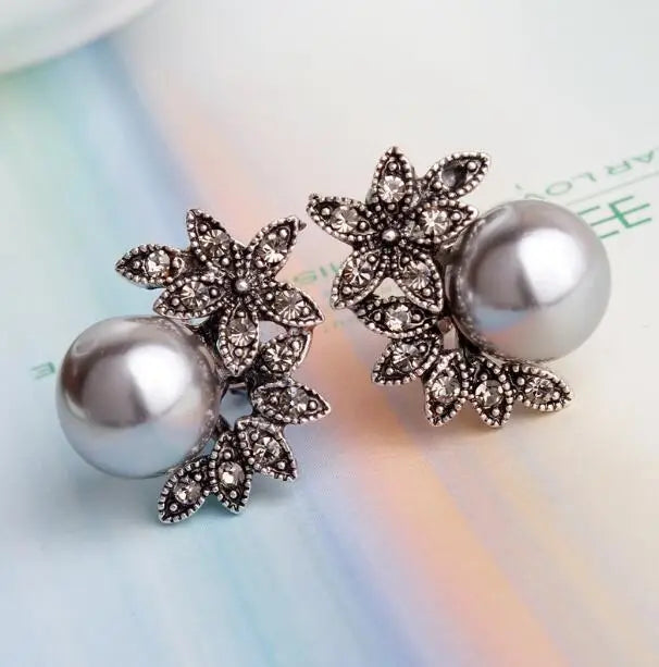 Vintage Pearl Earrings