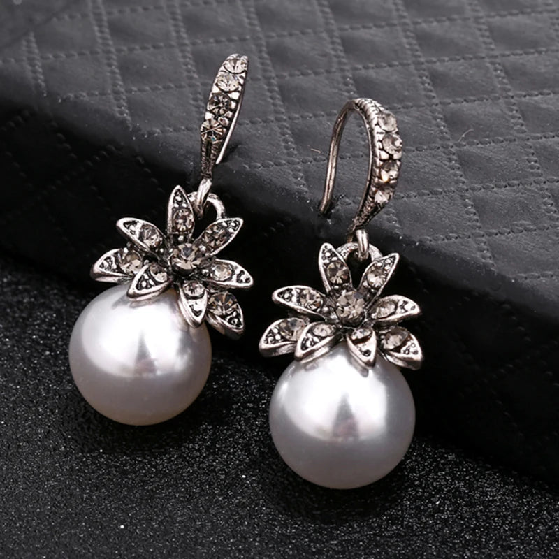 Vintage Pearl Earrings