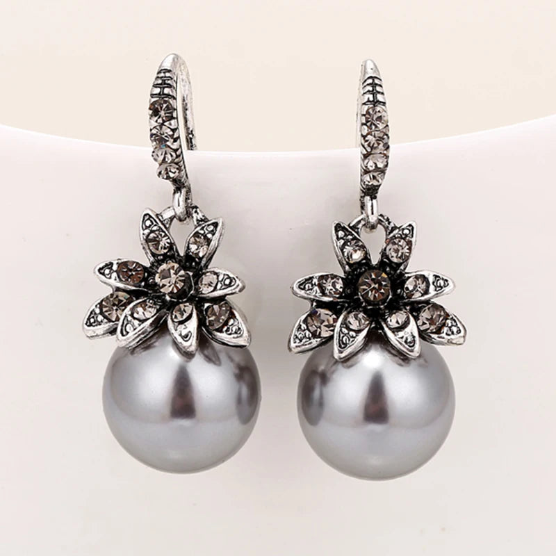 Vintage Pearl Earrings