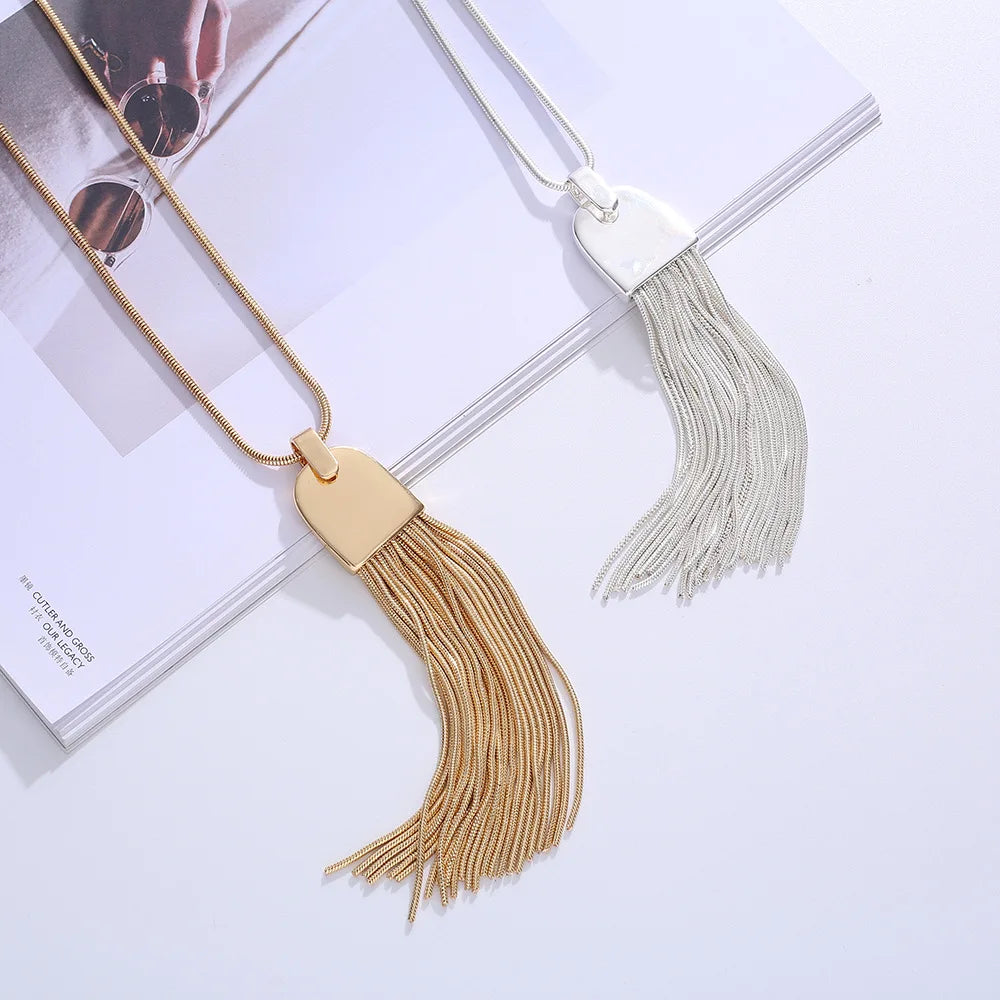 European Tassel Necklace