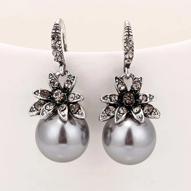 Vintage Pearl Earrings