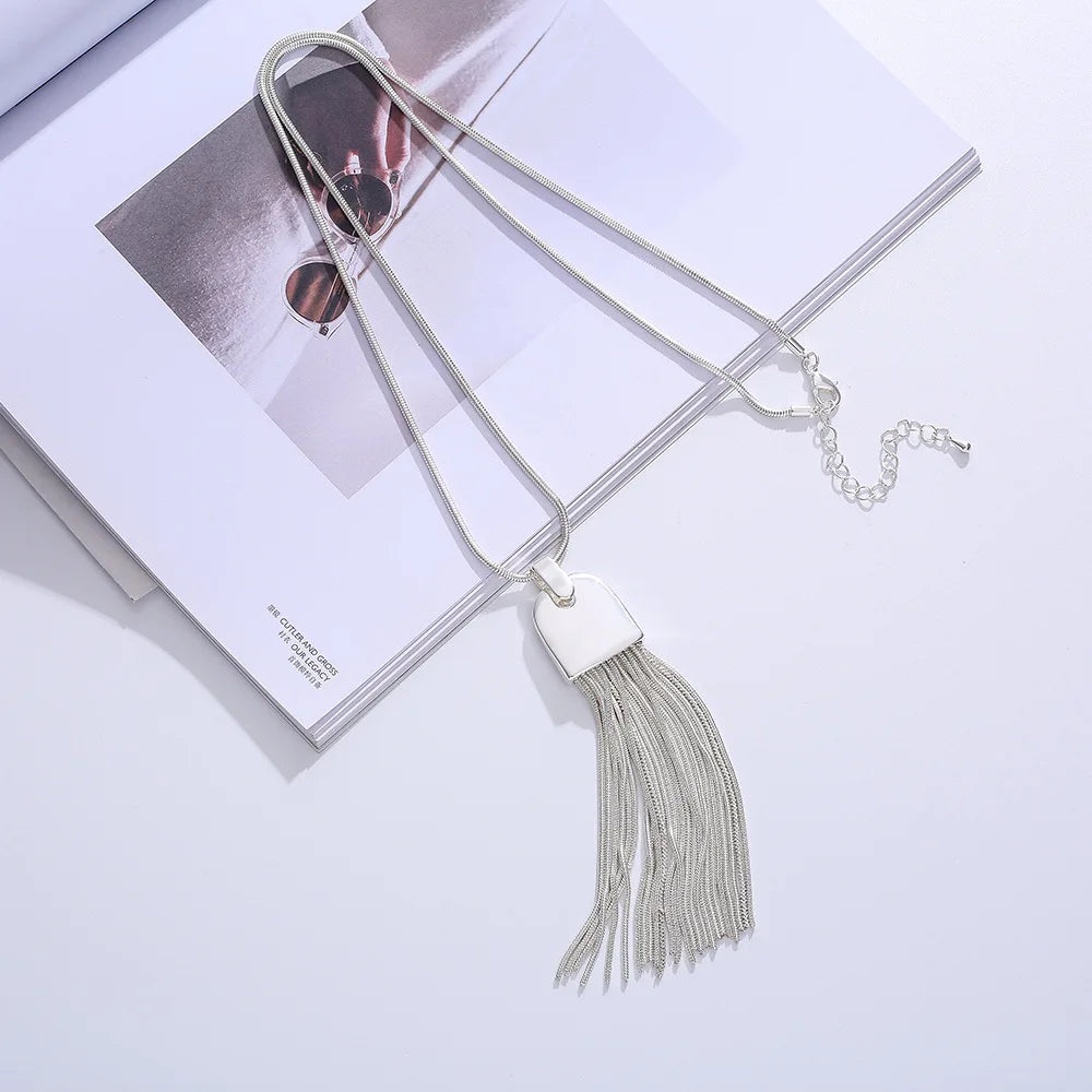 European Tassel Necklace