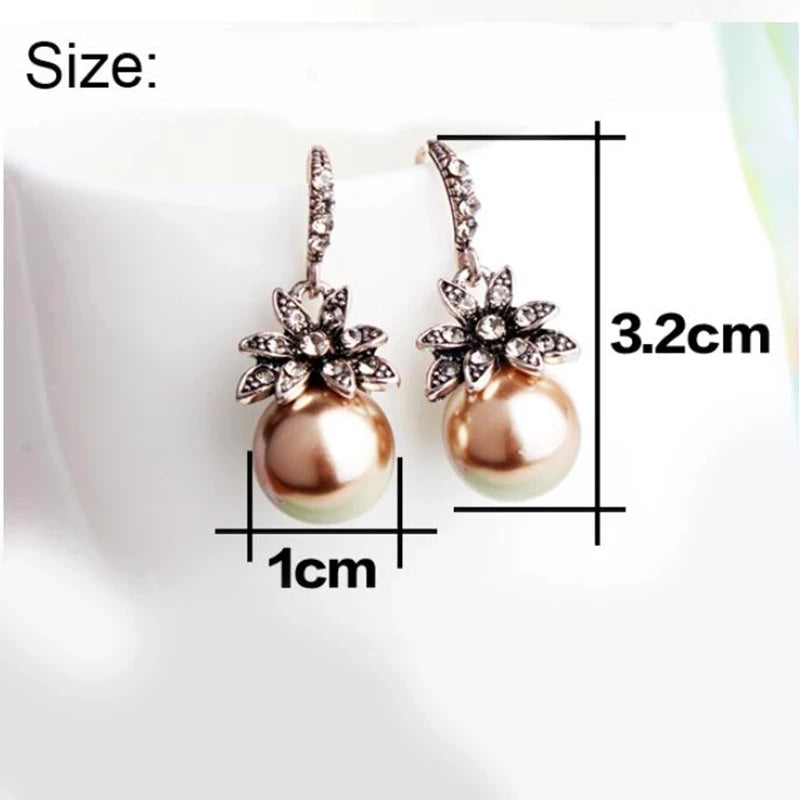 Vintage Pearl Earrings