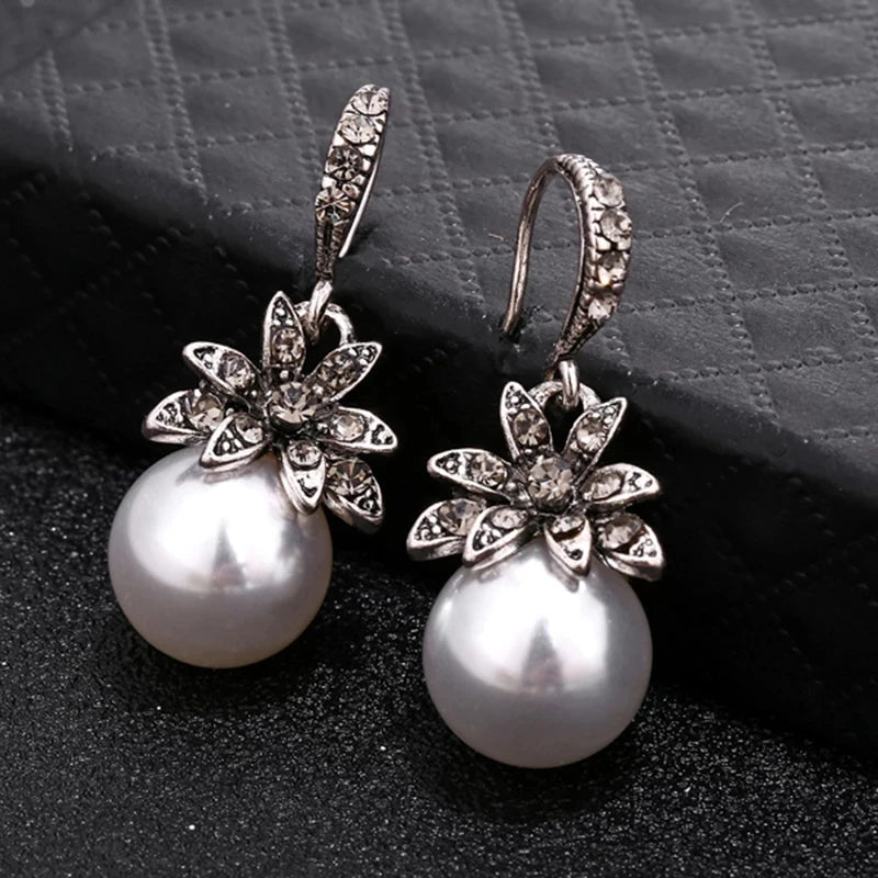 Vintage Pearl Earrings
